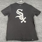 '47 Brand Mens Size Small Black Chicago White Sox Short Sleeve T Shirt MLB
