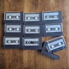 Memorex MRX2 Blank Cassettes, 60 Min, Lot Of 9, Used, Vintage, Selling as Blank