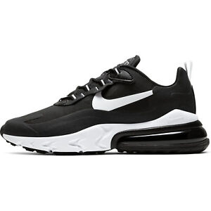 Nike Air Max 270 React Shoes Black White Athletic Sneakers CI3866-004 Mens Size