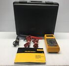 Fluke 27 Multimeter with 80L-6 Probe, good condition with case USED