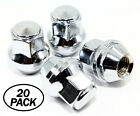 20 12x1.5 19mm Hex Chrome OEM Factory Style Acorn Ford Fusion Focus Lug Nuts  (For: Lincoln)