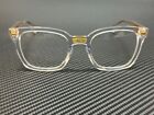 GUCCI GG0184O 011 Crystal Transparent Unisex 50 mm Eyeglasses clear frames AS IS