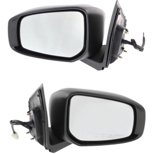 Set of 2 Mirrors  Driver & Passenger Side Left Right for Mitsubishi Mirage Pair