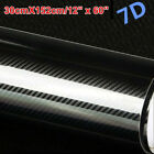 7D Glossy Carbon Fiber Vinyl Film Car Interior Wrap Stickers Accessories Auto (For: 2008 Toyota Prius)