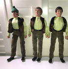 THE MONKEES 18 INCH FIGURES MICKEY, MIKE, PETER LOOSE NEW NO BOXES FTC 3 FIGURES