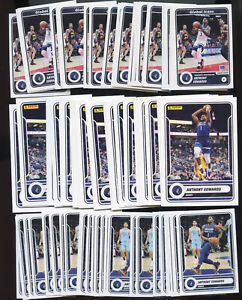 75 LOT 23-24 PANINI STICKER CARD COLLECTION ANTHONY EDWARDS HOT PLAYOFFS