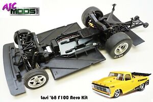 Aero Downforce Kit Ground Effects Kit for Losi 22s '68 Ford F100 NPRC Drag Truck