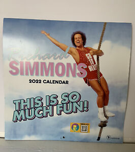 Richard Simmons 2022 Wall Calendar TF Publishing Iconic Fitness Guru Motivation
