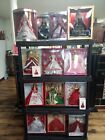 holiday barbie dolls lot new in box
