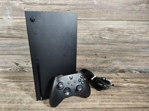 Microsoft Xbox Series X 1TB Console 1882 Black Tested Working With Controller