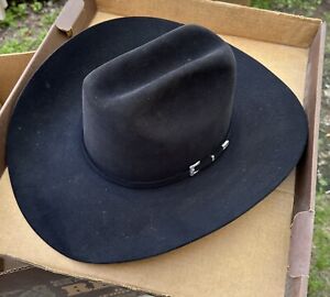 Resistol Black Gold 20x Cowboy Hat 7 1/4  Long Oval 4 1/4 Brim