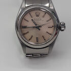 Vintage Rolex Oyster Perpetual Ladies 26mm Steel Automatic Watch 6618 Circa 1957