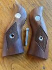 Ruger Original Factory Checkered Wood Grips from a SS .357 Mag