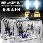 5x7 7x6 Inch LED Headlights H4 Hi-Lo A For Toyota Tacoma 4Runner Pickup Truck (For: 2006 Toyota 4Runner)