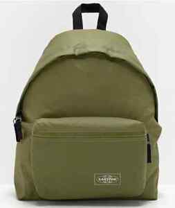 Eastpak Padded Pak'r Topped Quiet 24L Retro Classic Backpack in Olive Green NEW
