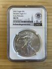 New Listing2021 American Silver Eagle NGC MS70 T-1 Silver Degenerates #SilverDegenerates