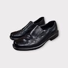Ecco Loafers Mens EU 45 US 12 Black Leather Shoes