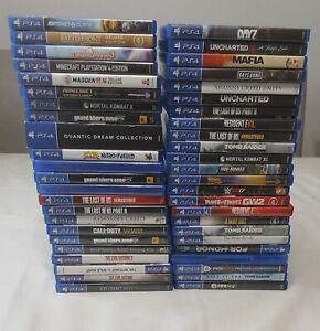 PS4 games - Fast Shipping - Tested and Working - FREE Shipping!