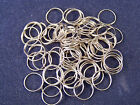 50 PC 12MM SILVER RING CONNECTOR CHANDELIER PARTS CHAIN CRYSTAL HANGING