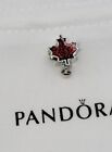 Authentic Pandora Canada Red Maple Leaf Slide Charm 797207EN07 🔅    A80