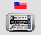 Duke Cannon Old Glory Solid Cologne Tin Container 1.5 oz  Men's  Benefits Vets