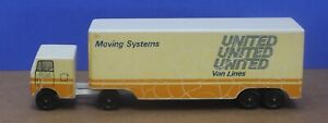 Vintage Ralstoy 1:64 Diecast Semi United Van Lines 60s