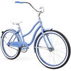 Girls' Cruiser Bike W/ Perfect Fit Frame Periwinkle Blue Style Elegance Comfort