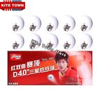 10 Pack DHS 3-Star D40+ Table Tennis Ping Pong Balls ABS ITTF Approved