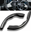 2pc For Ford DIY Car Steering Wheel Booster Cover Accessories Carbon Fiber -NEW (For: 2021 Ford Edge)