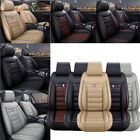 For Ford Full Set Car 5 Seat Covers Deluxe PU Leather Front & Rear Protector Pad (For: 2010 Ford F-150)