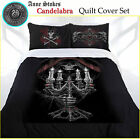 3 Pce Candelabra Gothic Fantasy Quilt Cover Set Anne Stokes DOUBLE QUEEN KING