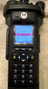Motorola APX8000XE 4 BAND UHF1 UHF2 VHF 7/800 WITH BRAND NEW DISPLAY MIC
