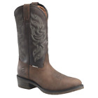 Double H Men's Tascosa Dark Brown & Charcoal Western Boots DH4158