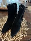 Free People Coconuts By Matisse Women’s Jane Western Fringed Boots SZ 7 Suede