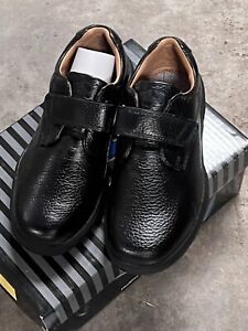 Dr Comfort Men's Casual Diabetic Shoe 6310 William Black Leather Strap