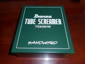 NEW - Ibanez TS808HW Hand-Wired Tube Screamer Overdrive Guitar Effects Pedal