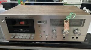 Vintage Akai GXC-725D Cassette Tape Deck 3 Head  Dolby System . New Open Box