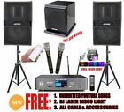 Complete Karaoke System 3000W via Unlimited Youtube Songs by Iphone & Android PC