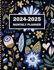 2024-2025 Monthly Planner: 2-Year Monthly Planner 2024-2025 Jan-Dec 2-Year