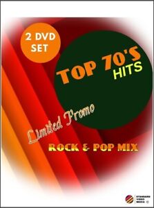 70's Rock & Pop Music Videos - 2 DVD's - 100 Hits