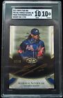 2021 Topps Tier One Ronald Acuna Jr. Prime Performers Auto Bronze /25 SGC 10