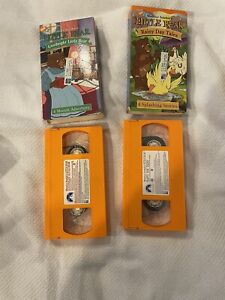 Nick Jr Little Bear VHS Tapes