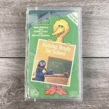 New ListingVintage Sesame Street: Getting Ready For School (VHS, 1987) No Booklet