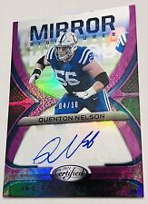 2021 Certified Mirror Signatures /10 Quenton Nelson #MS-QN Auto
