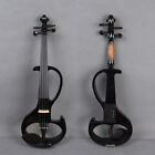 Electric Violin 4/4 Silent Practicing Violin Ebony Fittings with Violin Case Bow