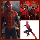 Far From Home Raimi Version Spider-Man costume Black and Red cosplay