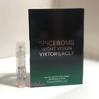 SPICEBOMB NIGHT VISION by VIKTOR ROLF 0.04oz EDT CARDED Sample Spray for MEN NEW