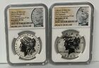 2023 S Reverse Proof Morgan and Peace Dollar Set NGC PF70 First Releases LIVE
