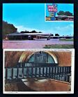 KY 1948 Greensburg J-Hawk Motel / Hand Dug Well 1948 2 Postcards