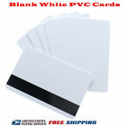 1000Pcs Blank White PVC cards CR80 30 Mil 3Track HiCo Magnetic Stripe